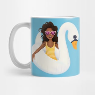 Swan Floatie Mug